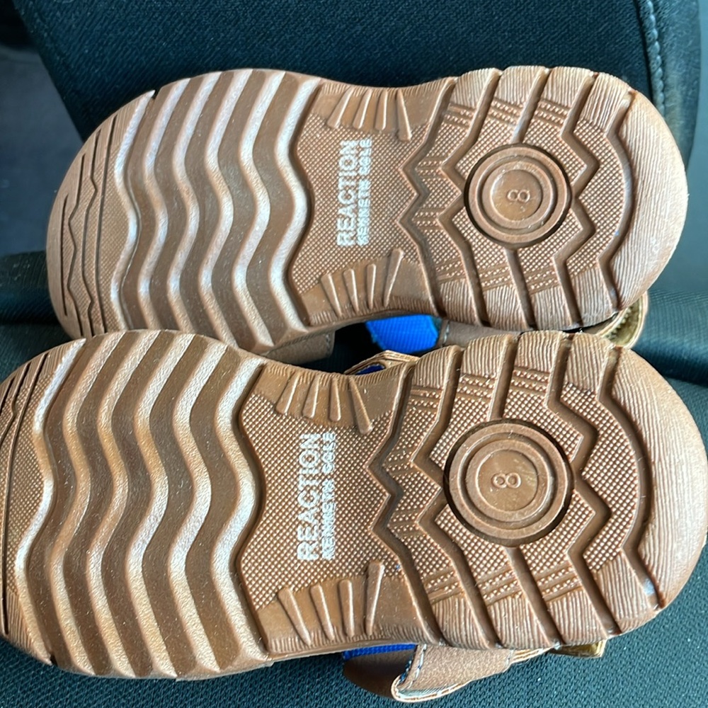 Kenneth Cole Reaction Boys' Benjamin Casey Fisherman Sandals - Toddler Size 8 - Picture 3 of 5